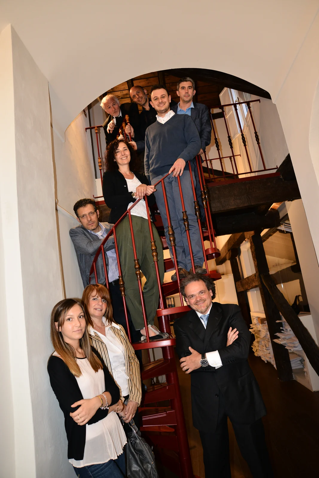 Il team New Forum SAS durante una sessione formativa
